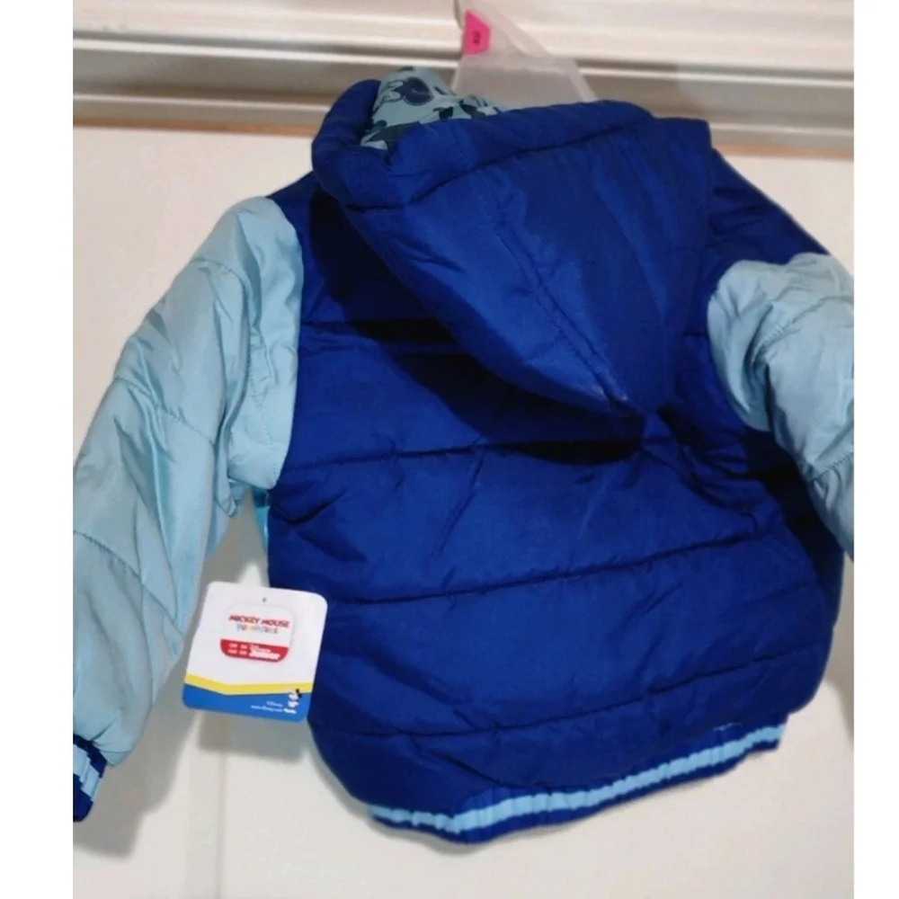 Disney Mickey Mouse Blue and Light‎ Blue Jacket